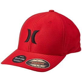 Hurley Men's M H20 Dri Pismo Hat, Gym Red O Burghundy Crush, S