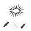 OHPHCALL 50pcs Eyebrow Brush Cap Micro Mascara Wands for Eyelash