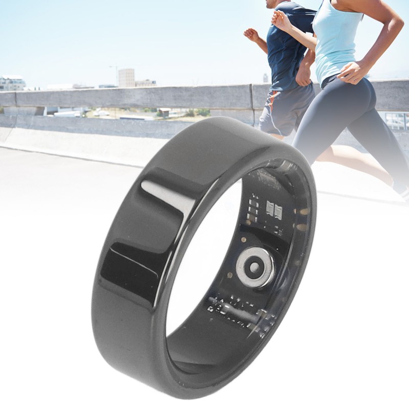 R02 Smart Ring IP68 Waterproof Fitness Tracker Smart Ring Pedometer