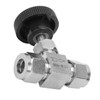 304 Stainless Steel Valve 2‑Way High Pressure Needle Flow Control