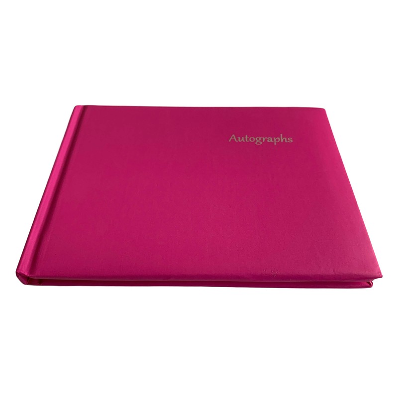 Pink Autograph Book by Janrax - Signature End of Term