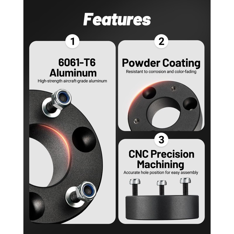 EVIL ENERGY 2.5" Leveling Lift Kit Compatible with 2004-2024 F150