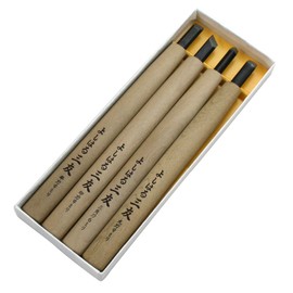 義春刃物 最高級 付鋼製 別製 よしはる三友 彫刻刀 紙箱入 4本組 Y-4