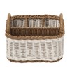 Dwellica Liora Utensil Caddy, 9.1 x 6.7 x 4.7 Inches,
