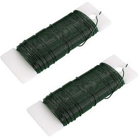 GVSAVY 3PCS Green Tinsel, Florist Tinsel Supplies, Green Craft Making Kit, Wreath Making Supplies, Suitable for Bouquets, Flower Arrangement Accessories.