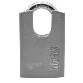 SCAN SCAPLS40 Shrouded Padlock, Steel, 40mm