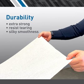 BodyMed® Crepe Headrest Paper Roll for Chiropractic Exam Table –White – 8.5-Inch x 125' (25 per case)