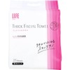 Life Facial Towels, Thick Type, Pack of 25
