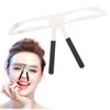 SAFIGLE Professional Three Point Eyebrow Ruler Kit Reusable Measuring Tool