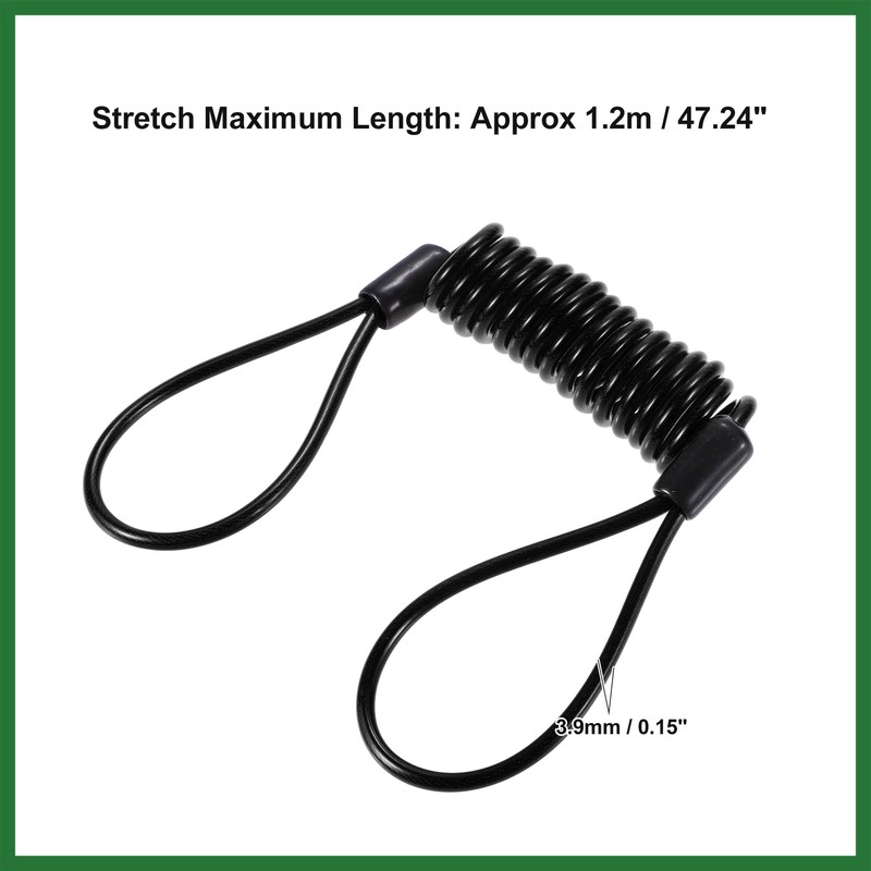 Motoforti Disk Brake Lock Motorcycle Alarm Disc Lock Security Cable