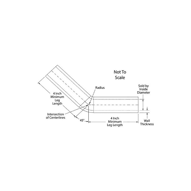 Pegasus E45.51-BLUE, Blue Silicone Hose, 2" I.D. 45 degree Elbow,