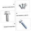 SUPVOX 12pcs Engine Stand Bolt Kit for Series Engines Mounting