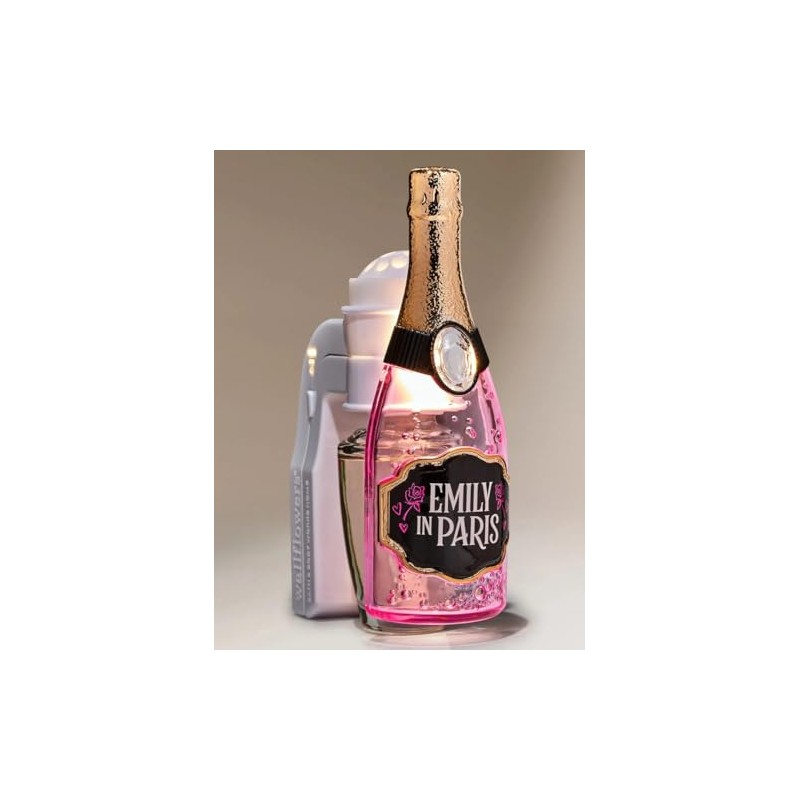 Paris Champagne Wallflowers Fragrance Plug Scent Control Nightlight