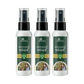Árbora Repelente Natural de Moscos geranio y citronela sin DEET 3 pack                                                                                