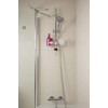 Croydex Riser Rail Caddy, Clear Plastic Bathroom Accessory, Adjustable Bathroom