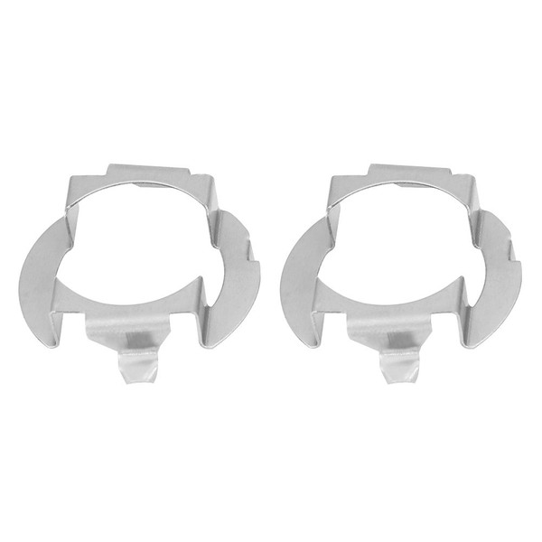 Qiilu 1 Pair H7 LED Headlight Adapter Retainer Holder