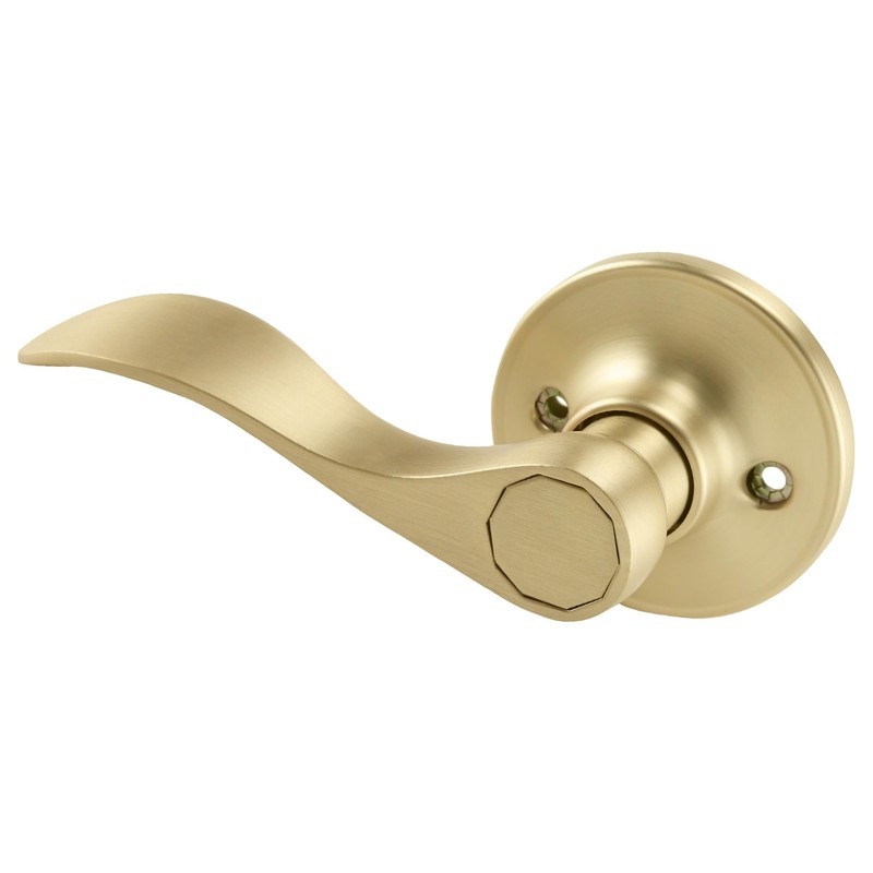 Design House 728899 Springdale Door Handle in Satin Gold, Single