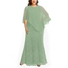 Formal Dress Women Wedding Guest Plus Size Sage Green Mother