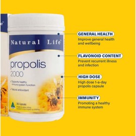 Natural Life Propolis 2000 365 Caps