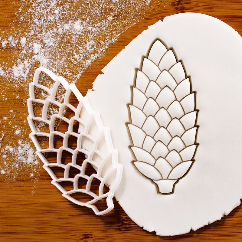 Sugar Pine Cone Cookie Cutter, 1 Piece - Bakerlogy