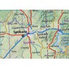 Washington State Map - 23.3 x 16.5 inches – Paper