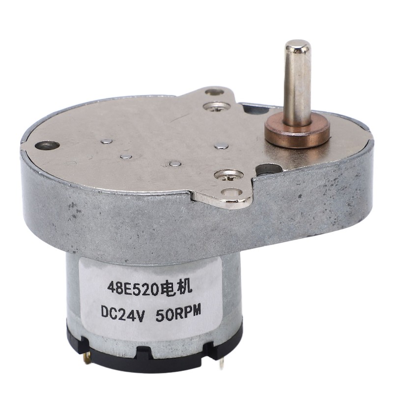 Gear Motor DC 24V 50RPM Speed Reduction Geared Motor Alloy