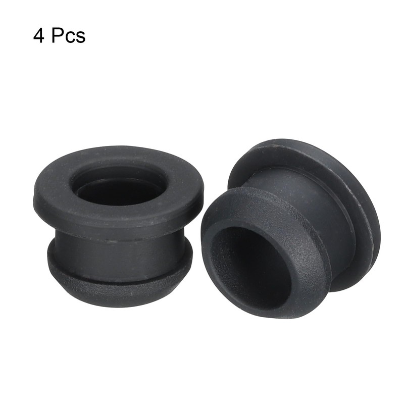 QUARKZMAN 4pcs Snap Rubber Grommet Connector Mounting Diameter 11.5mm ID