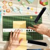 ALLY-MAGIC Folding Ruler, 4 Pcs 30cm Folding Geometric Ruler Flexible