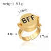Alien Technology Anillo Bff Bob Esponja Patricio Mejores Amigos Giratorio
