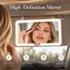 LED Car Sun Visor Makeup Mirror for On-the-Go Grooming –