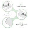 M METERXITY 1-Pack Recessed Finger Pulls, 4.72 Inch Square 304