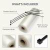Temporary Rainwater Downpipe Kit for Gutter Outlets Storm Drainage (30