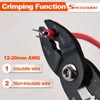 SPEEDWOX Electric Pliers, Crimping Pliers, Crimping Tool, Wire Stripper, Cable
