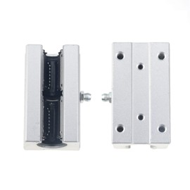 WOWCLEDED 1pcs Linear Bearing Slides, Type SBR10UU-SBR35UU, SBR12LUU-SBR30LUU, Length 10-35mm, Mainly Used for CNC Parts, 3D Printer Parts, Precision Machine Tools (Size : SBR30LUU)