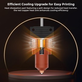 Creality K1C - Kit de bloques de calefacción de cerámica de alto flujo para impresora 3D K1/K1 Max/K1C