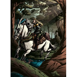 docsmagic.de 100 Art Card Sleeves + Deck Box Elves Theme Bundle - 66 x 91 mm Standard Size MTG PKM