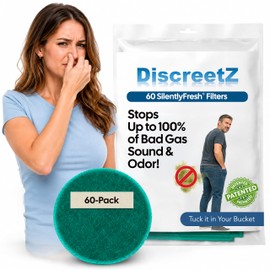 Flatulence Pads Stop Sound & Odor. Men & Women's Activated Carbon Gas Pads