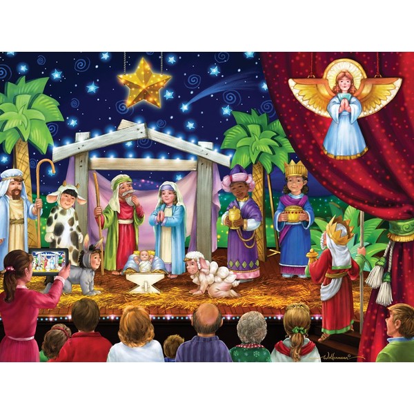 Vermont Christmas Company The Greatest Story Jigsaw Puzzle 550 Piece