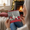20 Napkins Gnome Santa Claus Stars Baubles Red 33 x