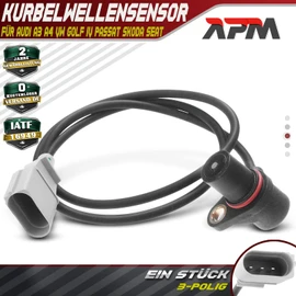 Frankberg Crankshaft Sensor Pulse Sensor for A6 Allroad A8 A4 A3 TT Leon Toledo II Ibiza II Cordoba A-l-h-a-m-b-r-a 1.6L-3.0L 1996-2006 06A906433F