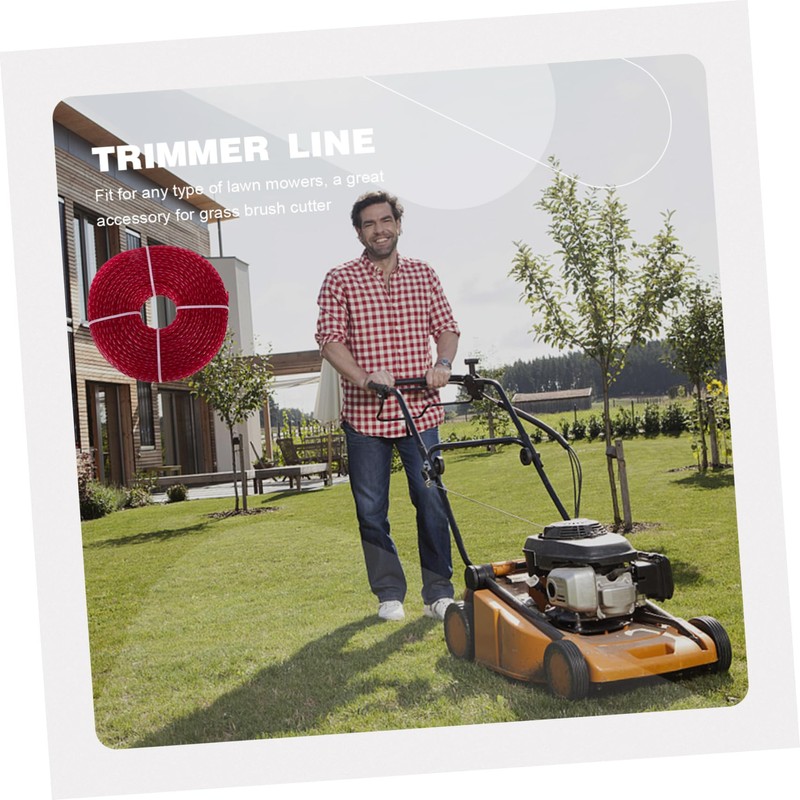 Sosoport High Strength Mowing Trimmer Rope Cutter Strimmer Lines Easy