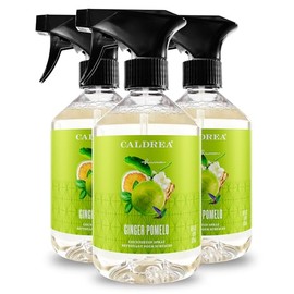 Caldrea Multi-surface Countertop Spray Cleaner, Made with Vegetable Protein Extract, Ginger Pomelo, 16 oz, 3 Pack