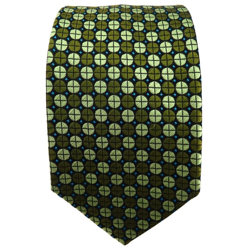 Enrico Sarto High-quality designer silk tie in polka dot pattern
