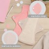 AIO Compresas menstruales de tela reutilizables y lavables, 5 unidades,