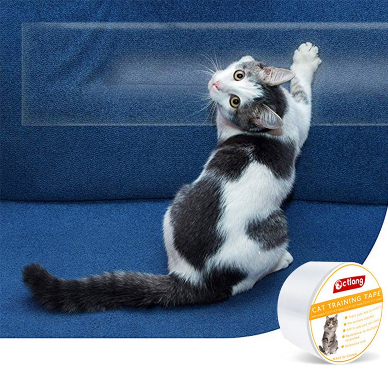 Anti-scratch Cat Tape Cat Scratch Deterrent Tape Clear Double-Sided Cat