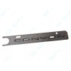 GMC 1PC Matte Black Rear Tailgate Canyon Letter Emblem Fit