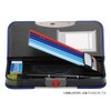 Sonic FD-8502-B Pencil Case, Fine Double-Sided Pencil Case, Arlock, Slim,