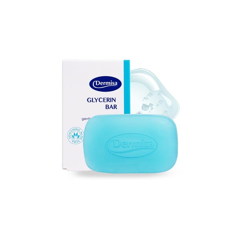 DERMISA BARRA DE JABON DE GLICERINA PARA PIEL NORMAL 85GR