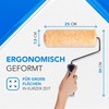 Pinto Deluxe® Premium Paint Roller 25 cm with Microfibre Cover