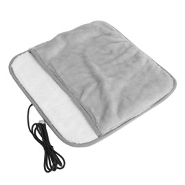 Foot Heating Pad, Electric Heated Foot Warmer Multipurpose USB Power Supply Constant Temperature Prevent Slip Large Pocket Comfortable for Knees